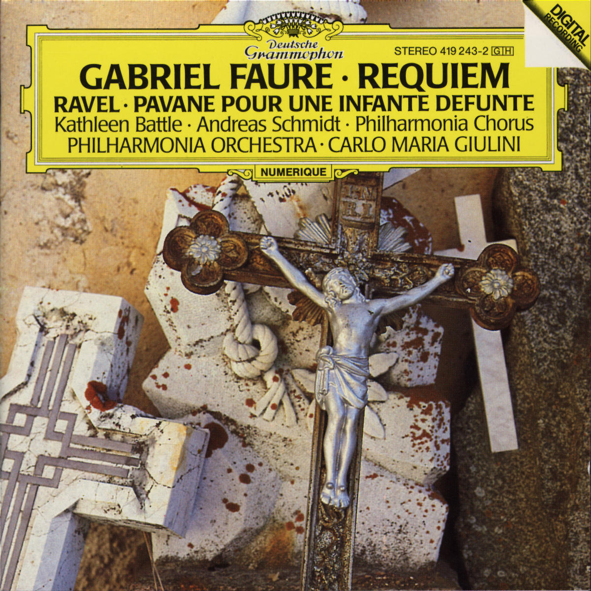 FAURÉ Requiem + RAVEL Giulini