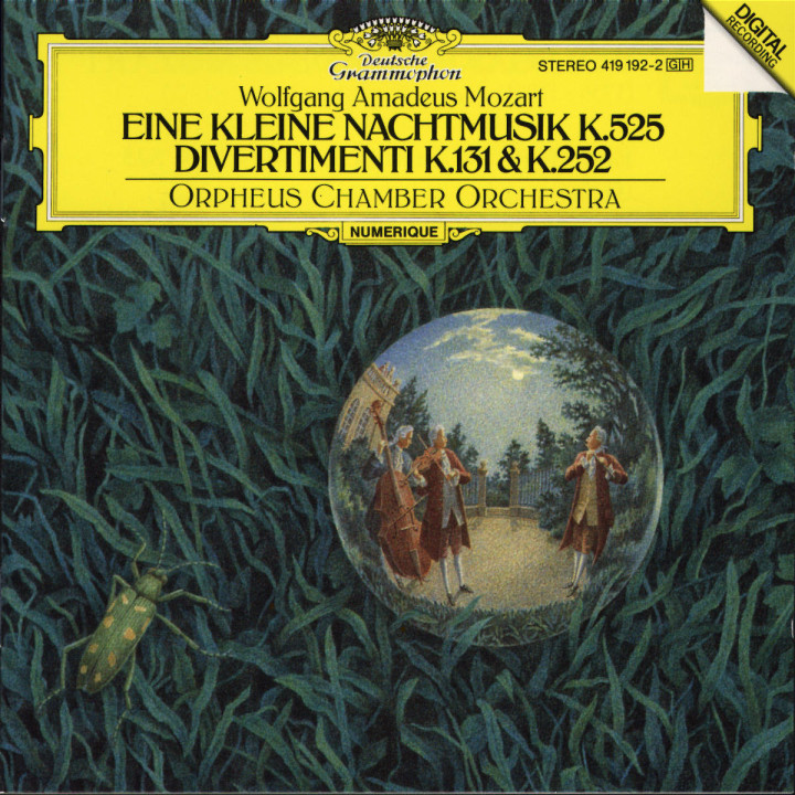 Eine kleine Nachtmusik KV 525; Divertimento Es-dur KV 252(240a); Divertimento D-dur KV 131 0028941919227