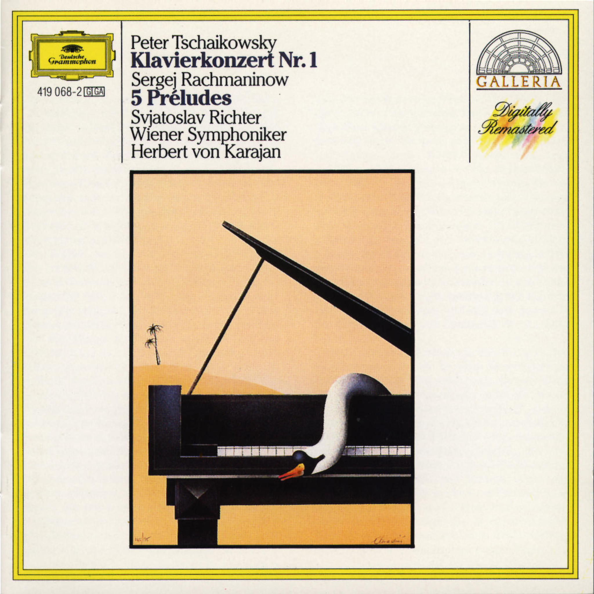 TCHAIKOVSKY Piano Concerto + RACHMANINOV / Richter