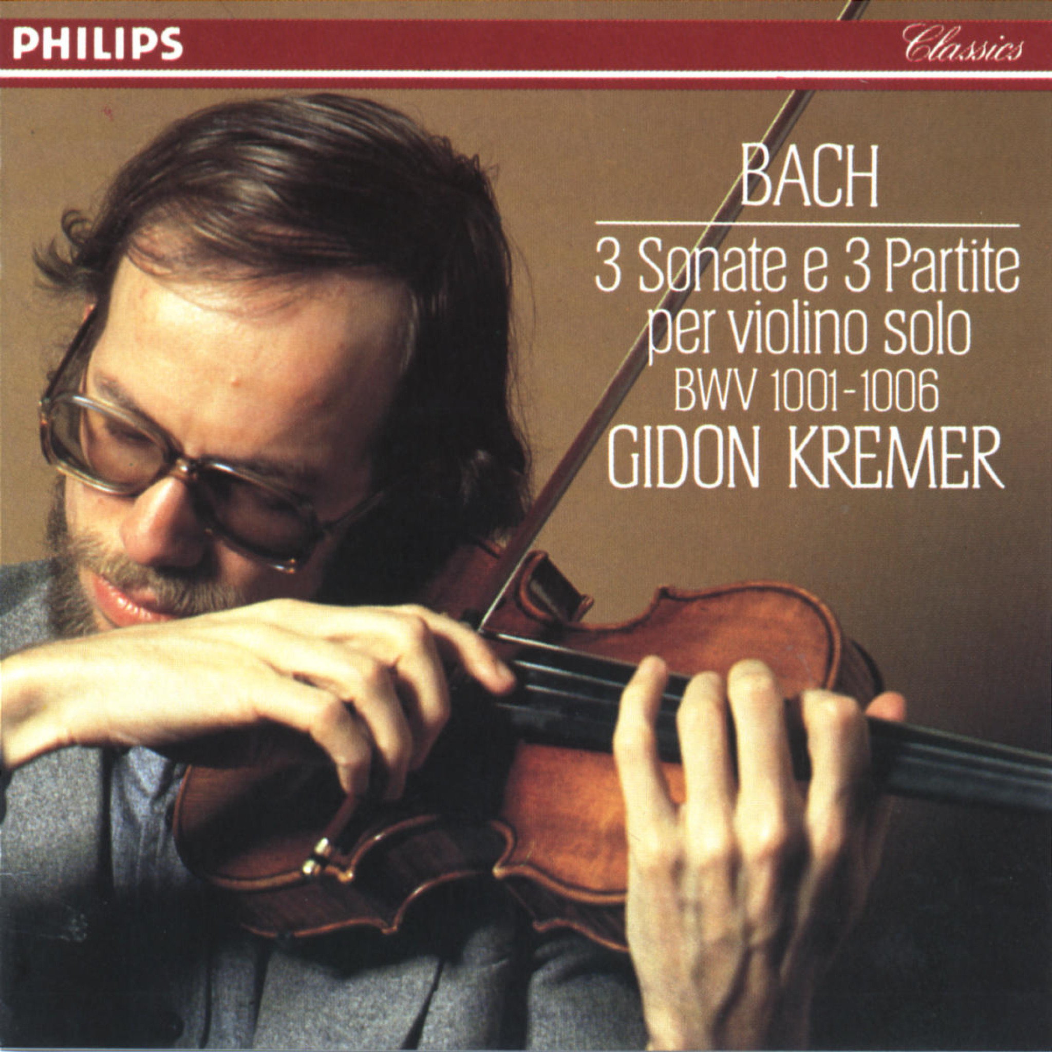 Bach, J.S.: 3 Sonatas & Partitas for Solo Violin 0028941665122