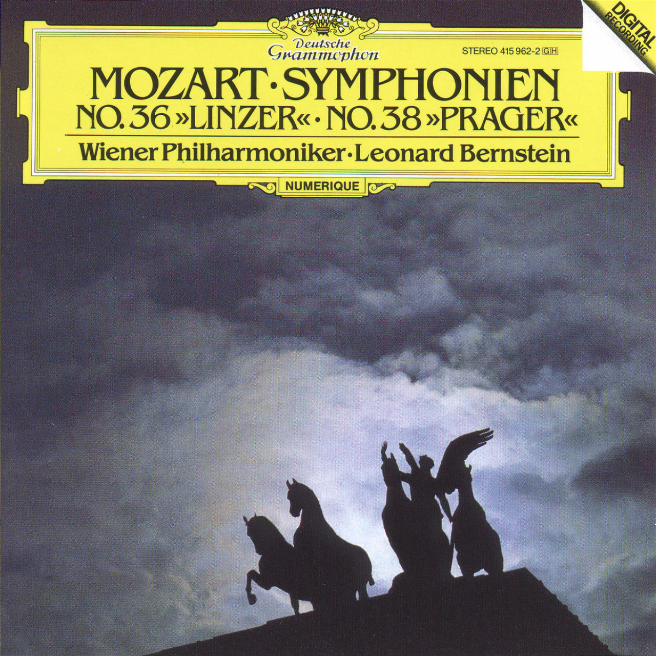 MOZART Symphonien No. 36 38 Bernstein | Deutsche Grammophon
