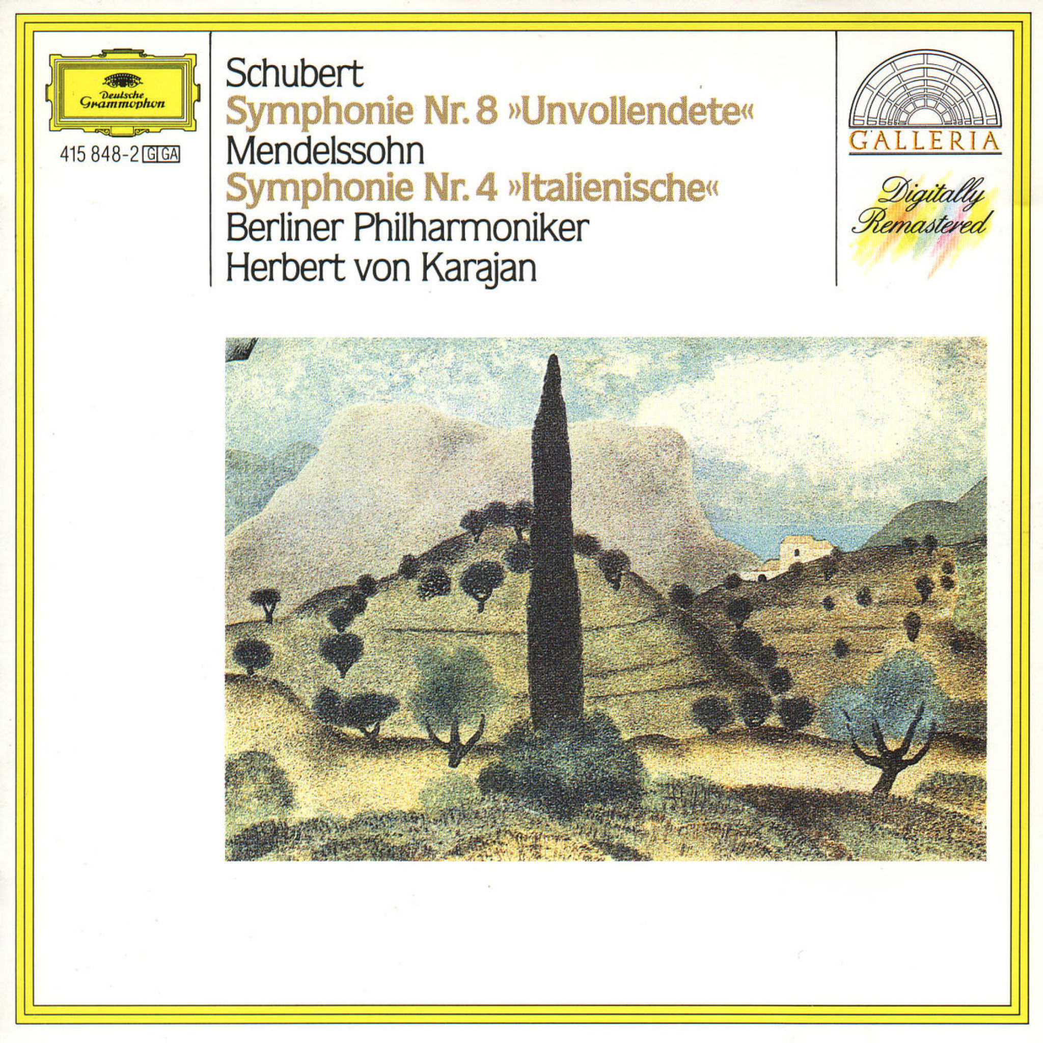 MENDELSSOHN; SCHUBERT Symphonies / Karajan