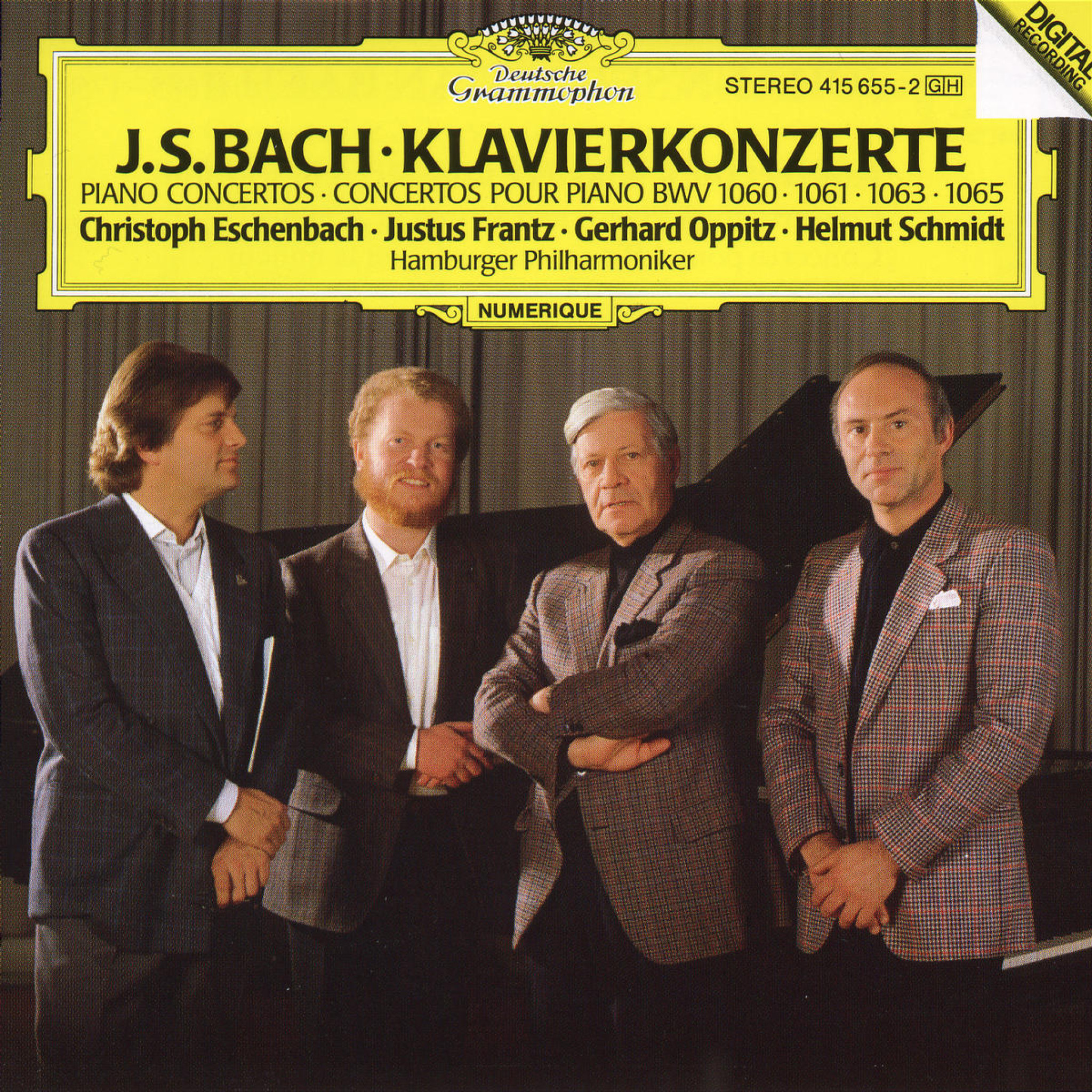 Bach, J.S.: Piano Concertos BWV 1060, 1061, 1063 & 1065 0028941565523