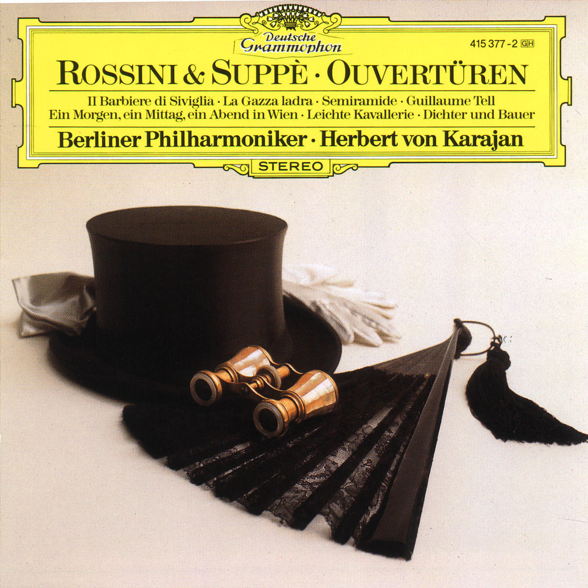 ROSSINI ,SUPPÉ Overtures / Karajan