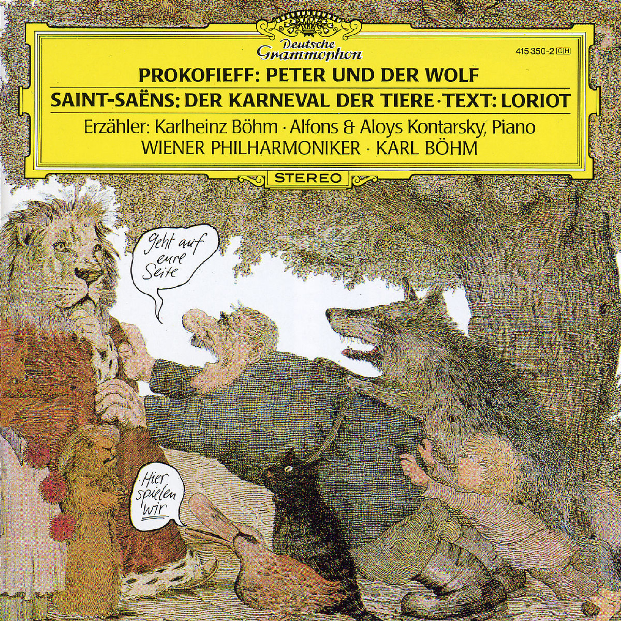 PROKOFIEV Peter und der Wolf + SAINT-SAËNS / Böhm