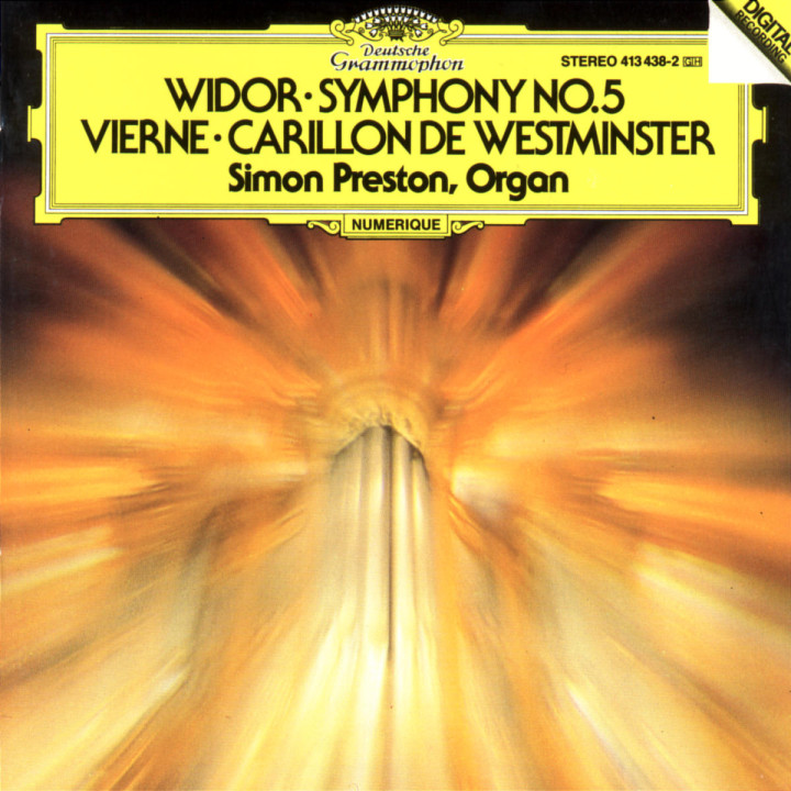 Vierne: Carillon de Westminster / Widor: Symphony No. 5 0028941343822