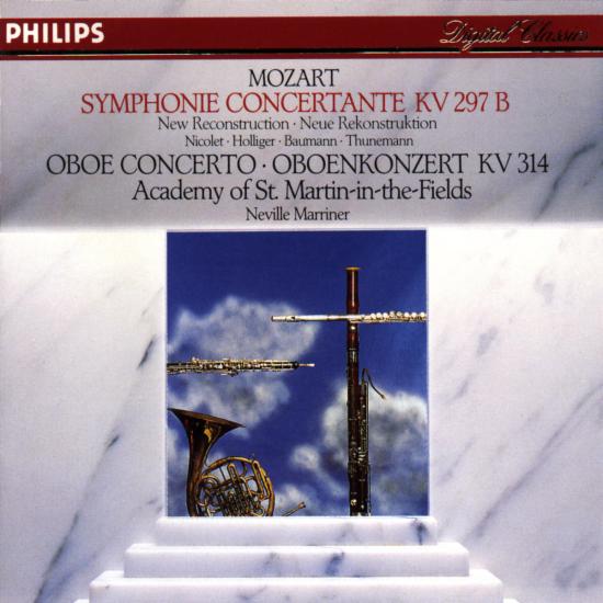 Sinfonie Concertante KV 297b; Oboenkonzert KV 314 0028941113429