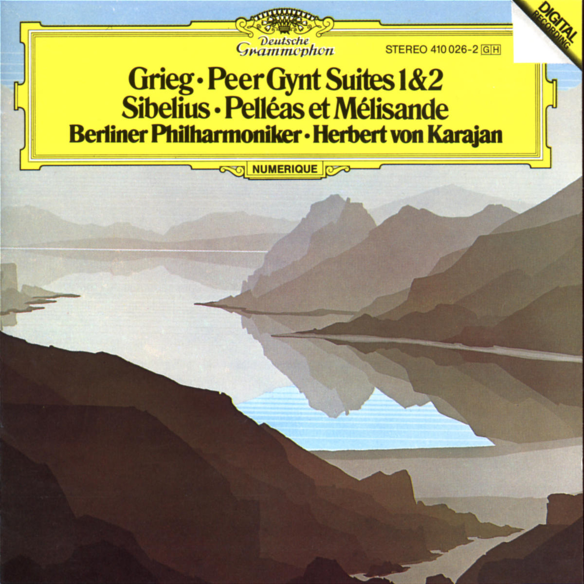 GRIEG Peer-Gynt-Suiten 1 + 2 + SIBELIUS Karajan
