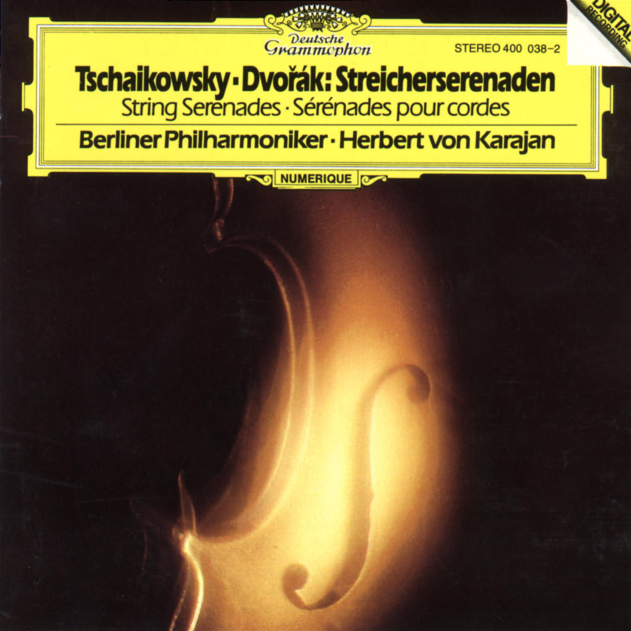 DVOŘÁK, TCHAIKOVSKY Serenade for Strings / Karajan