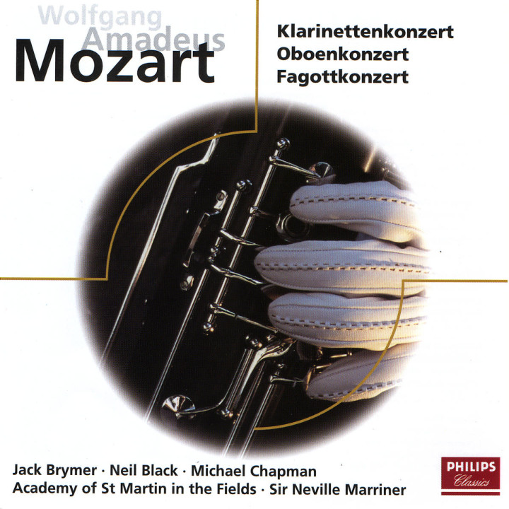 Mozart: Clarinet Concerto, Oboe Concerto, Bassoon Concerto 0028946245828