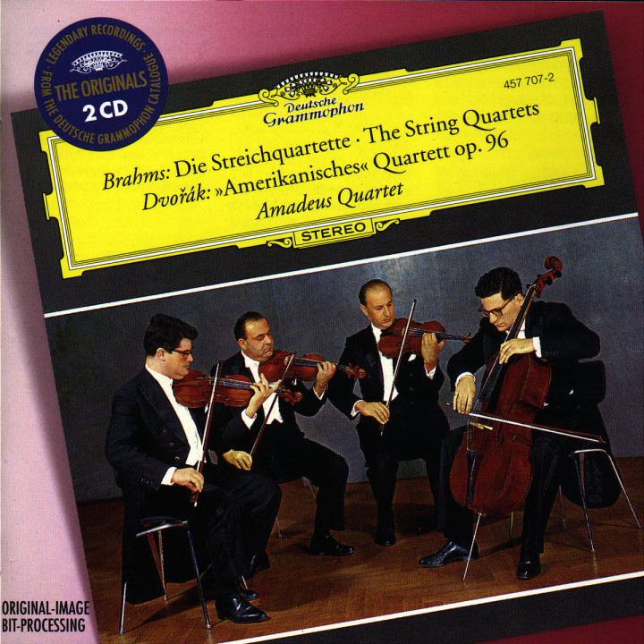 Brahms: The String Quartets / Dvorak: "Amerikanisches" Quartett Op.96 0028945770721