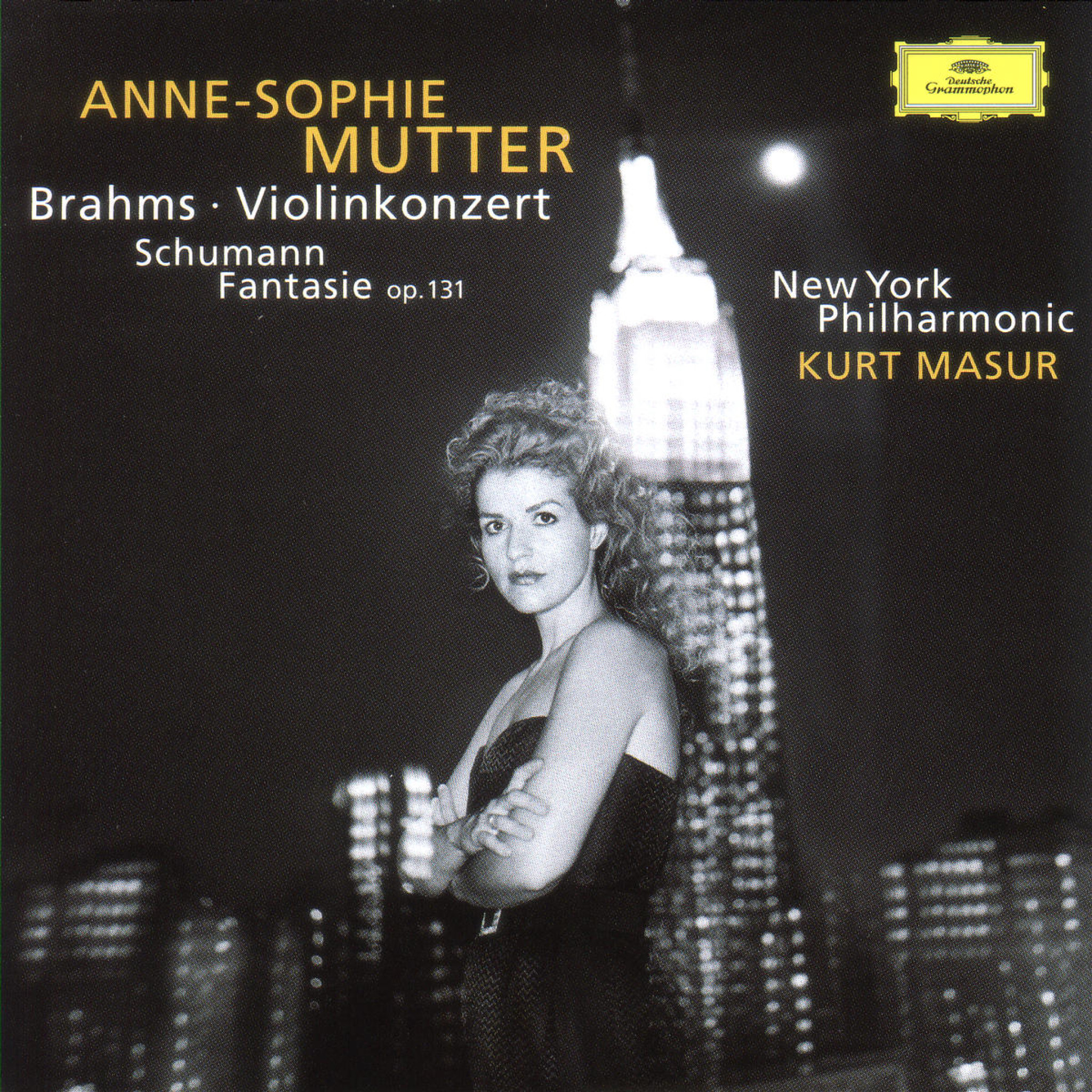 BRAHMS Violin Concerto, SCHUMANN Fantasy / Mutter