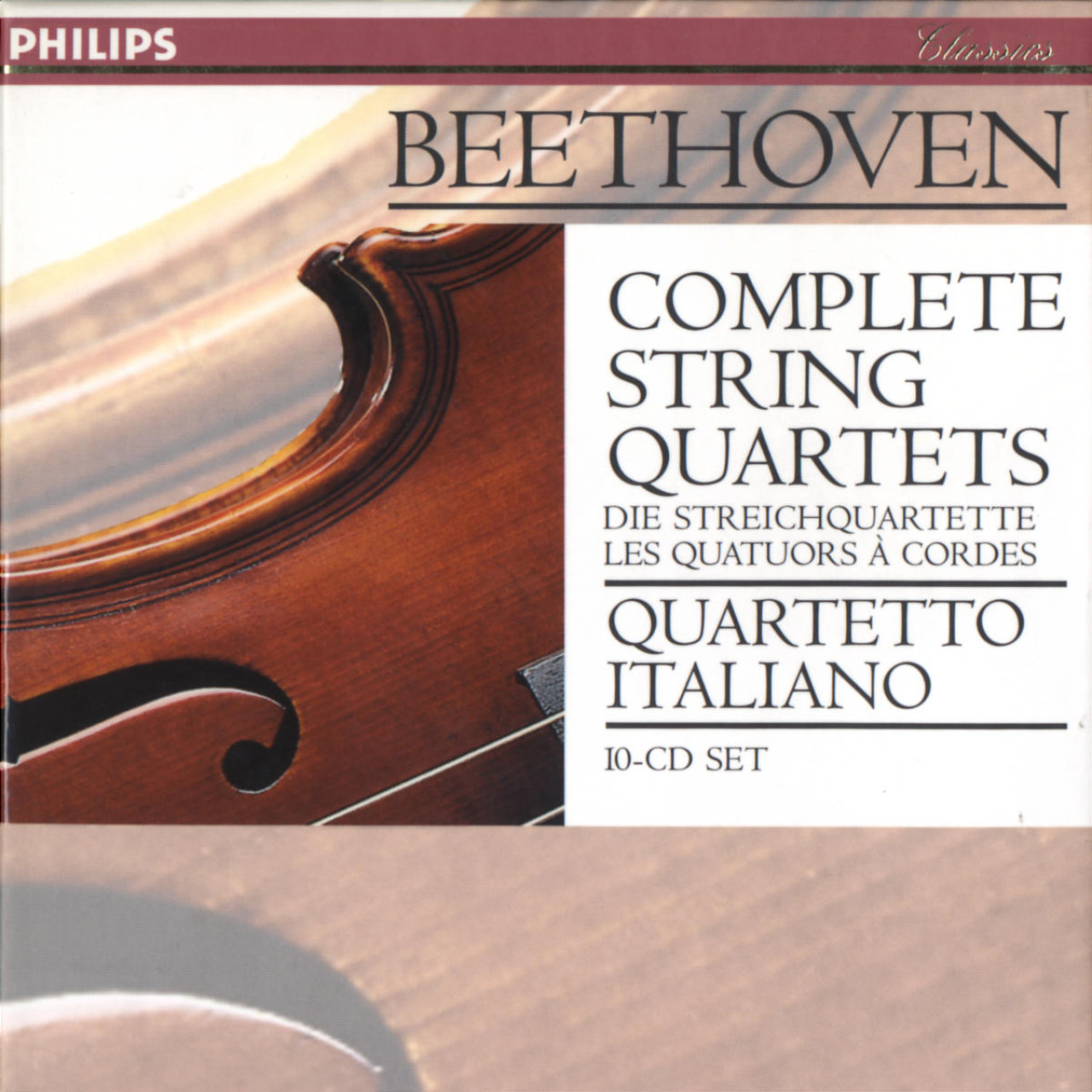 BEETHOVEN The Complete String Quartets Quartetto Italiano