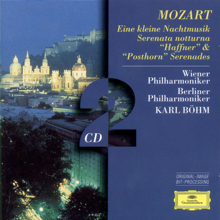 Mozart, W.A.: Eine kleine Nachtmusik; Serenatas notturna,  "Haffner" & "Posthorn" 0028945307620