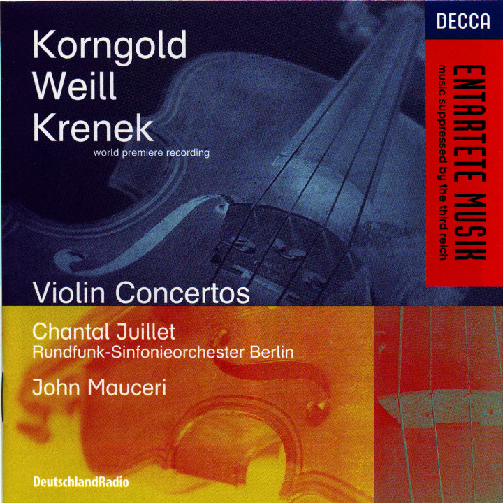 Korngold / Weill / Krenek: Violin Concertos 0028945248127
