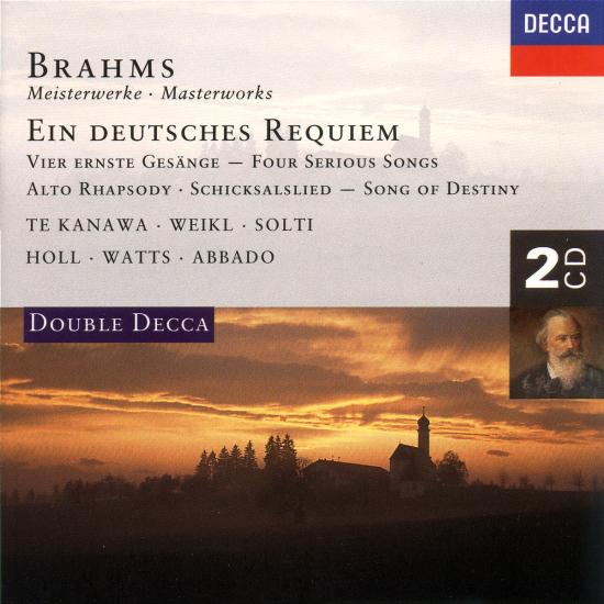 Ein Deutsches Requiem op. 45; Alt-Rhapsodie c-moll op. 53 0028945234429