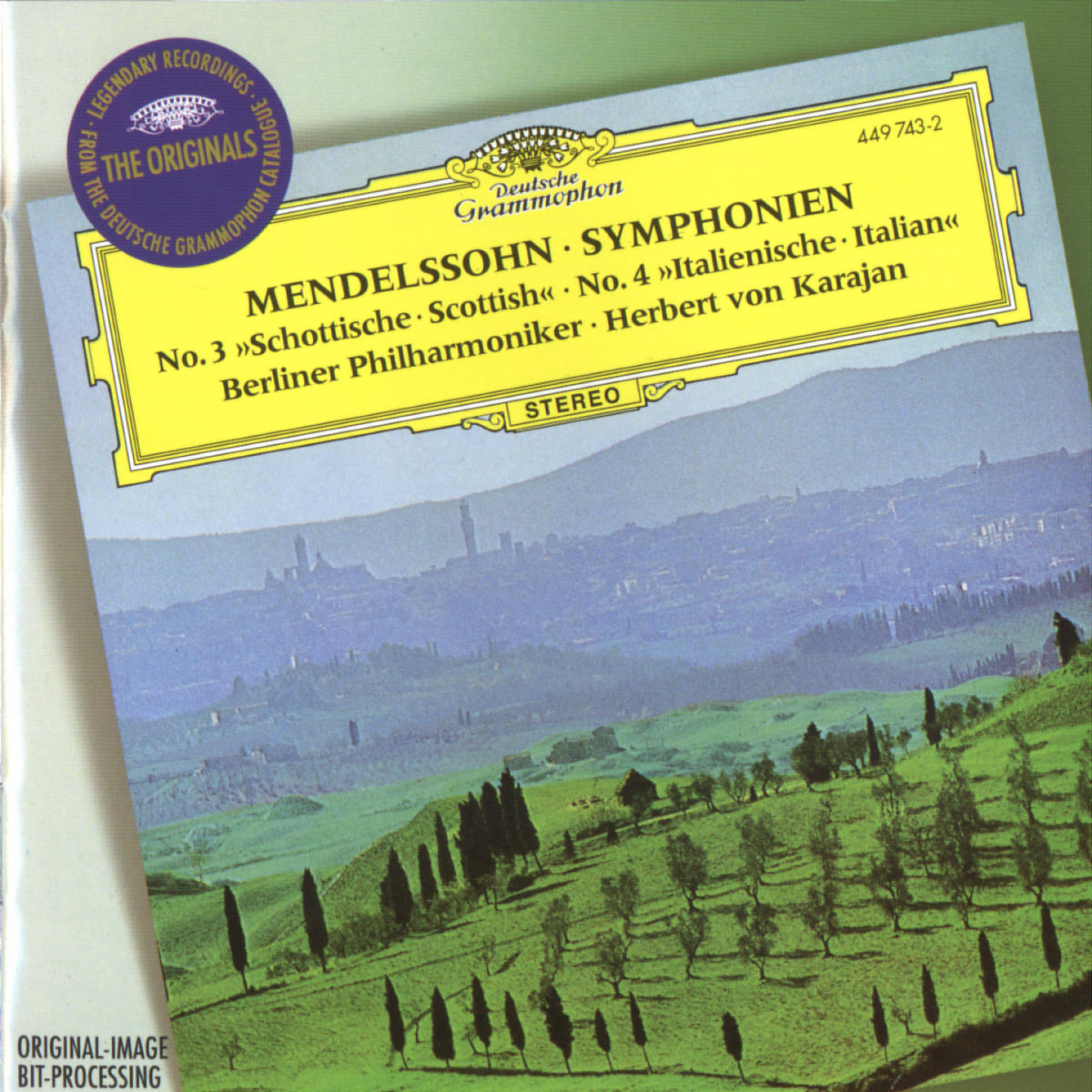 Mendelssohn: Symphonies Nos.3 "Scottish" & 4 "Italian"; Overture "The Hebrides" 0028944974322