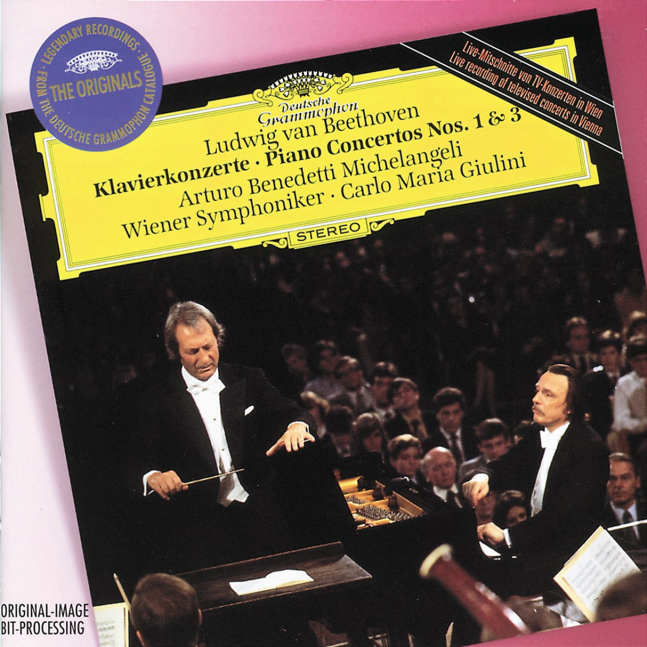 BEETHOVEN Piano Concertos 1 + 3/Benedetti Michelangeli | Deutsche
