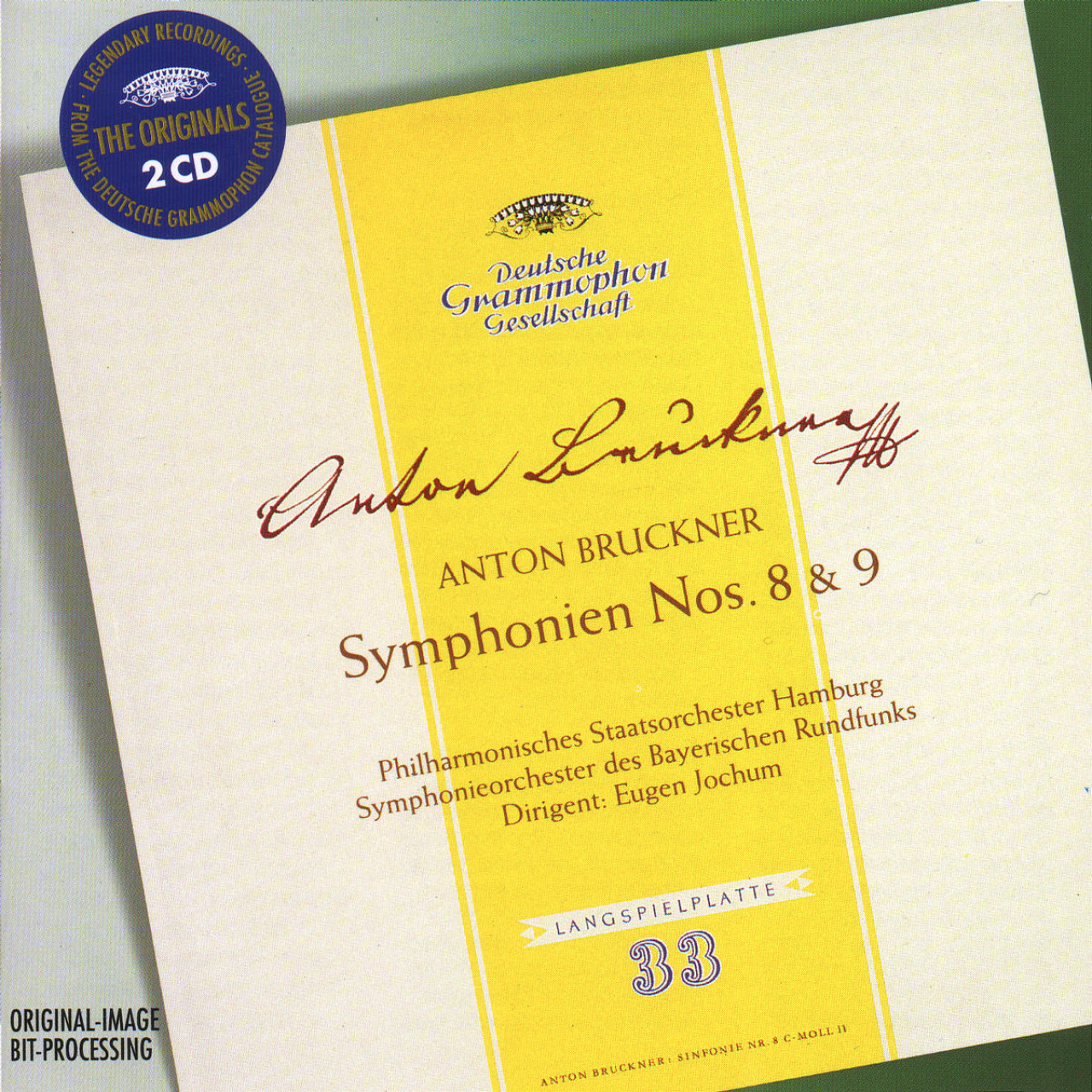 BRUCKNER Symphonies Nos. 8 & 9 / Jochum | Deutsche Grammophon