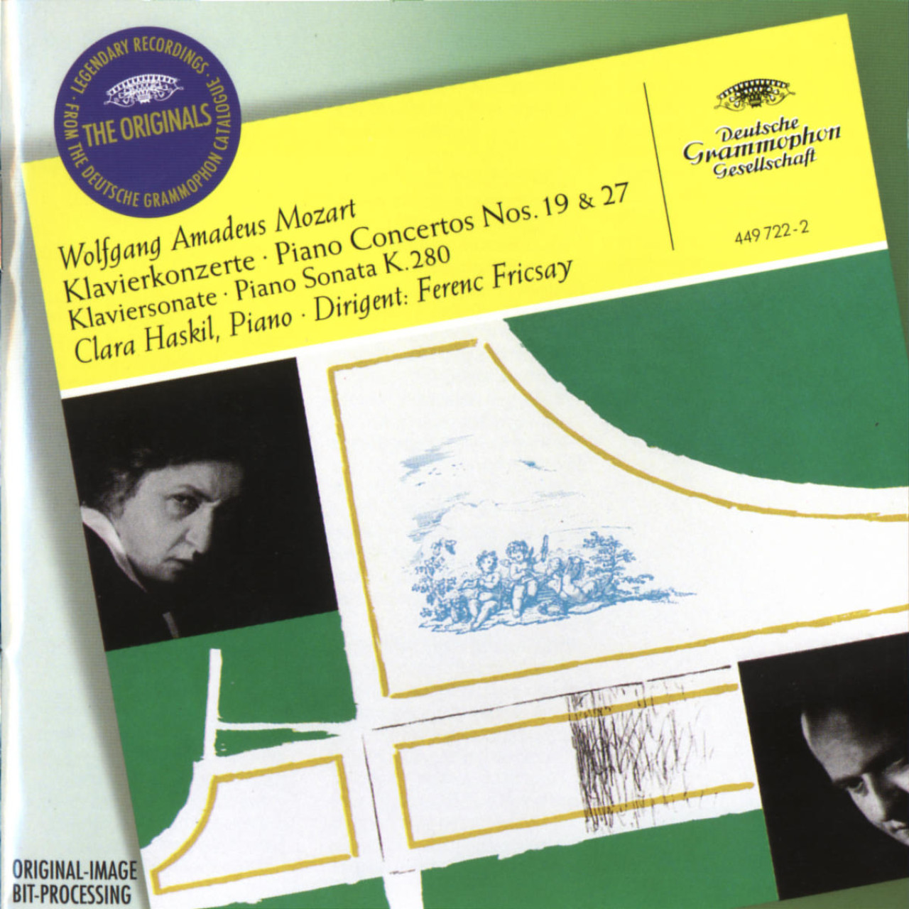 MOZART Piano Concertos 19 + 27 / Haskil, Fricsay | Deutsche Grammophon