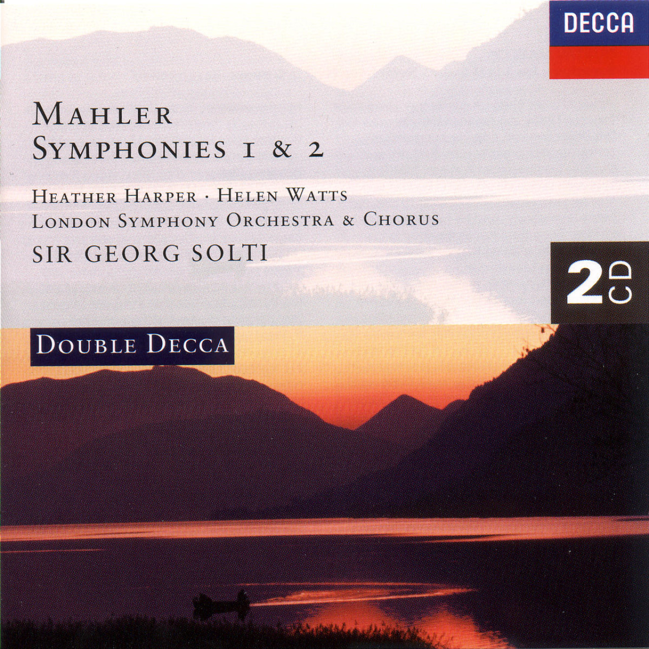 MAHLER Symphonies 1 and 2 Heather Harper/Helen Watts