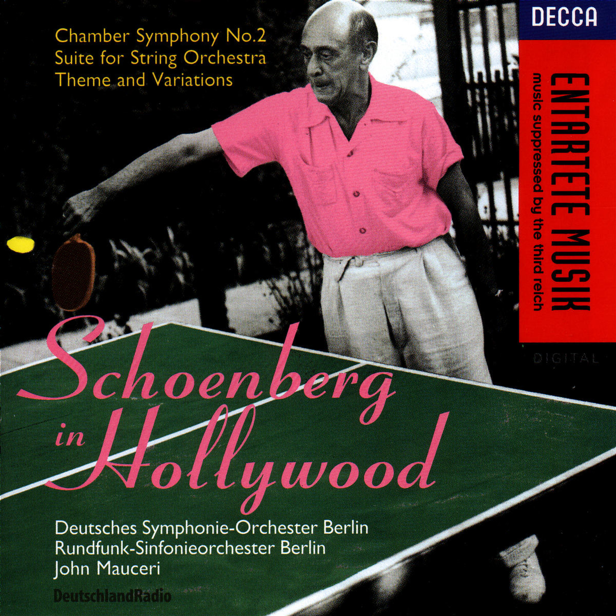 SCHOENBERG IN HOLLYWOOD 