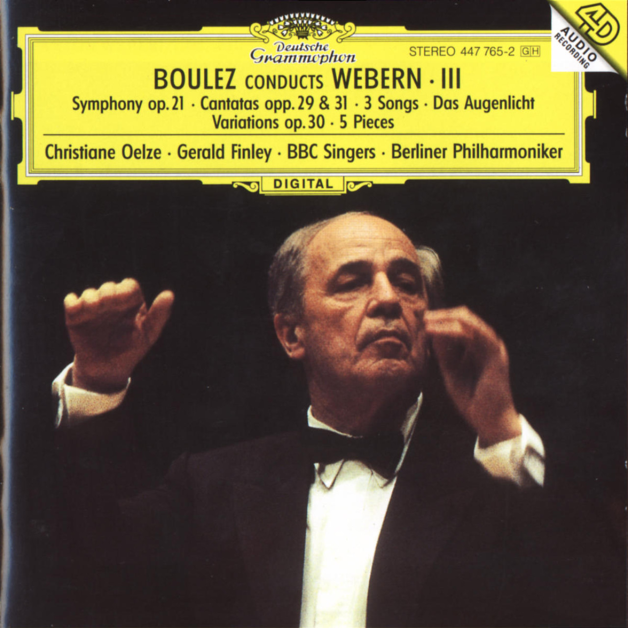 WEBERN Symphony op. 21 / Boulez | Deutsche Grammophon