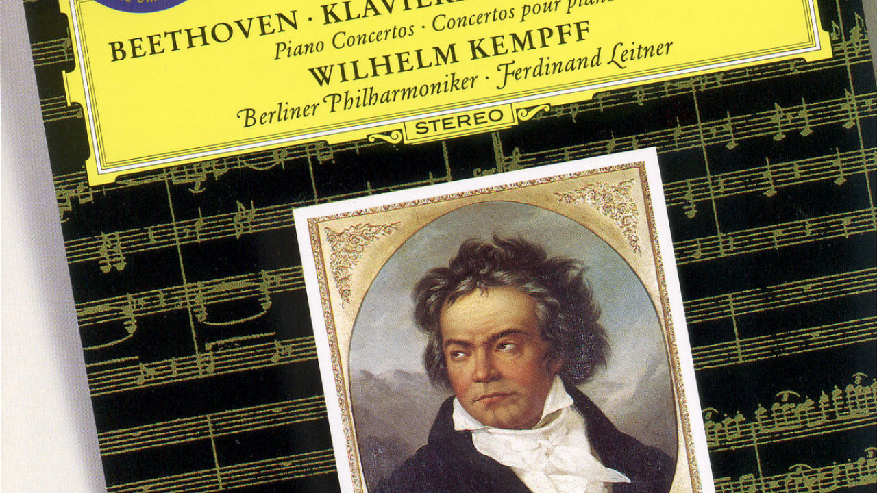 BEETHOVEN Piano Concertos 4 + 5 / Kempff, Leitner | Deutsche Grammophon