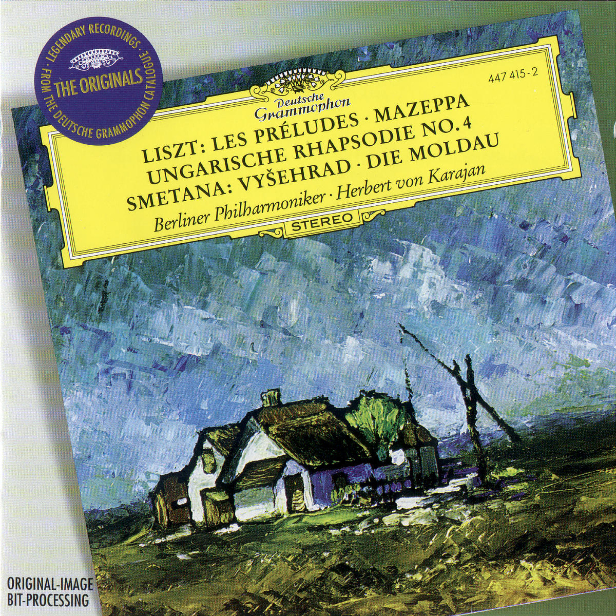 LISZT Les Préludes SMETANA Má Vlast/ Karajan