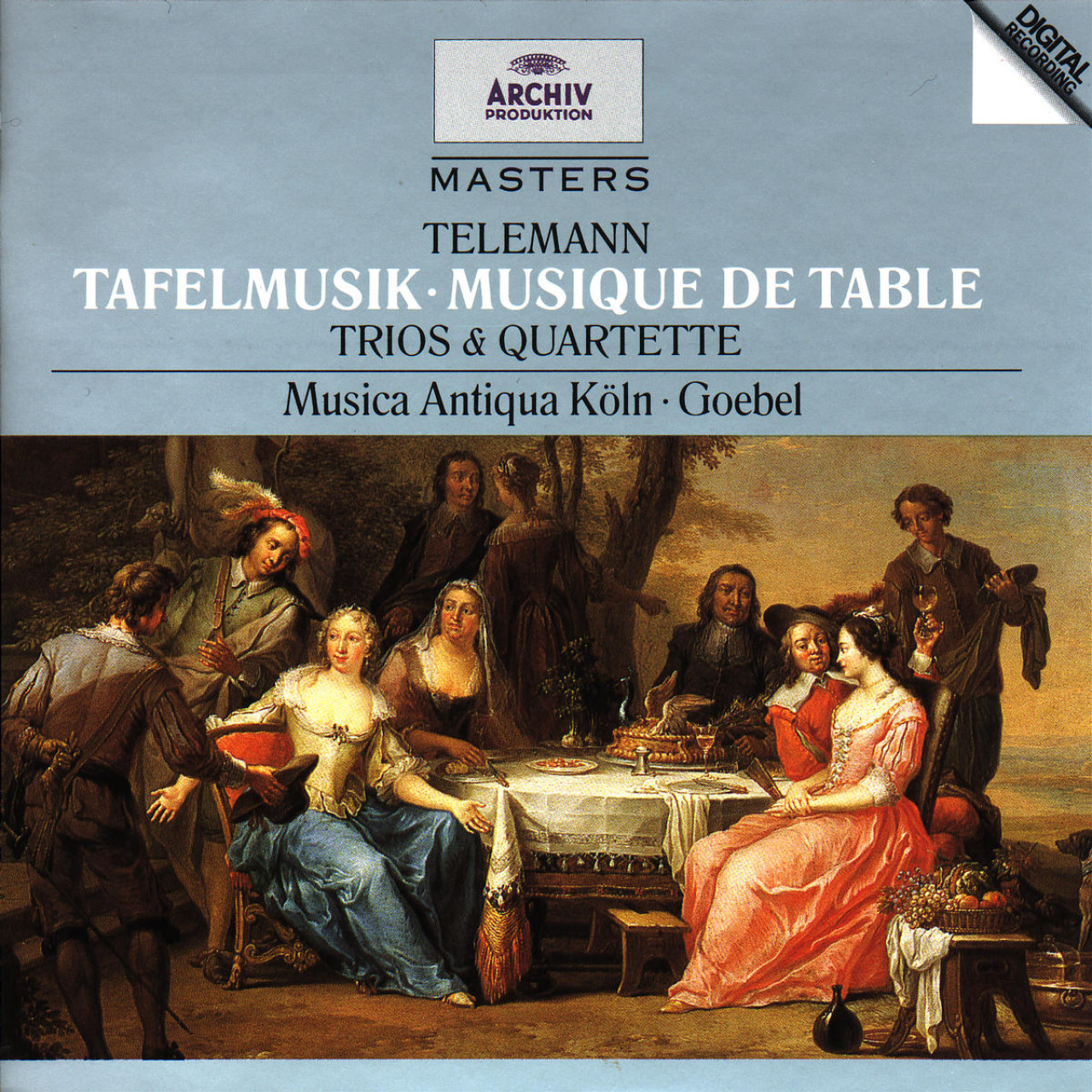 TELEMANN Tafelmusik (Ausz.) MAK Goebel | Deutsche Grammophon