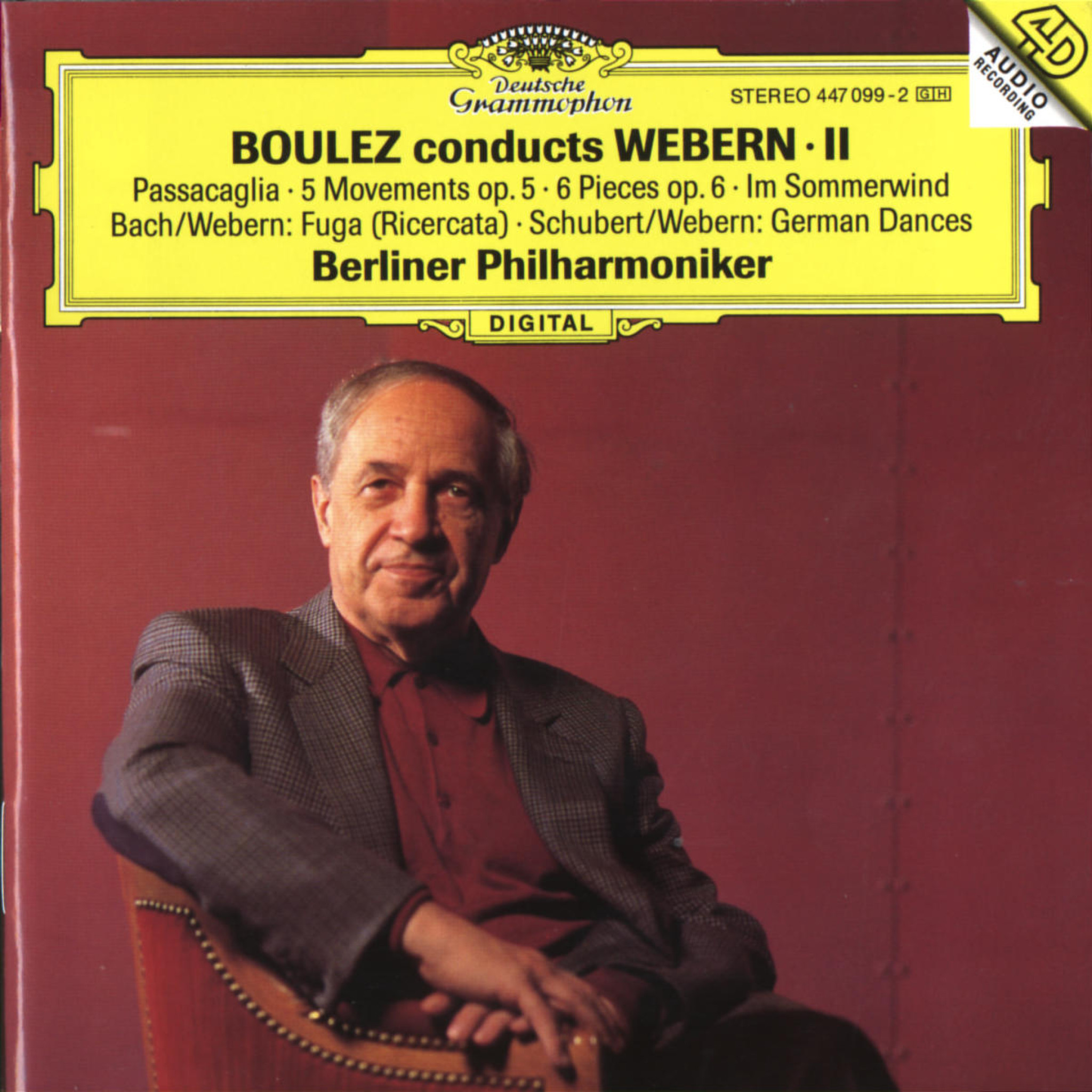 Boulez conducts Webern II 0028944709922