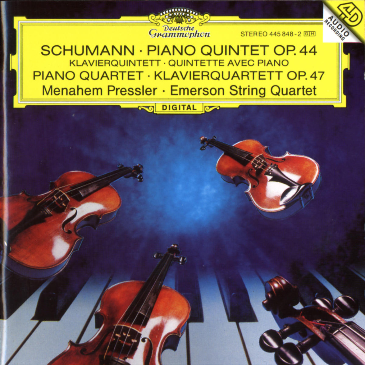 SCHUMANN Klavierquintett Emerson String | Deutsche Grammophon
