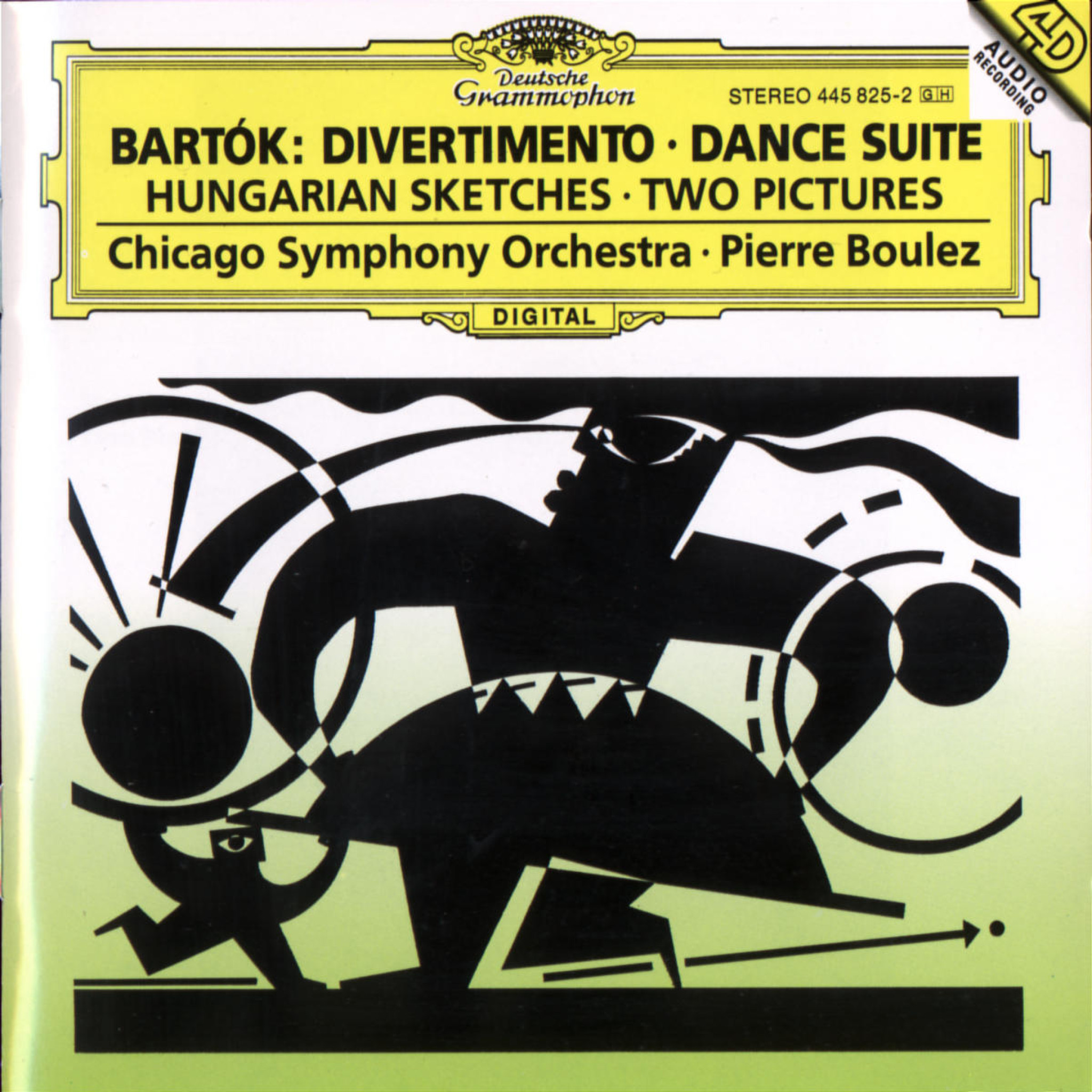 Bartók: Divertimento; Dance Suite 0028944582525