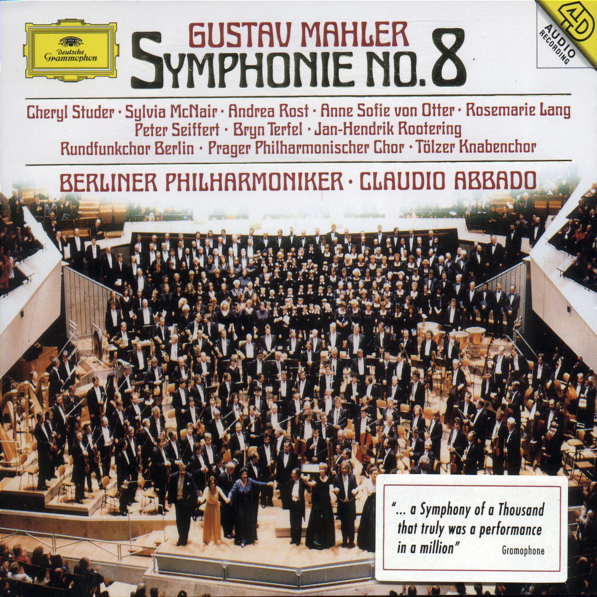 Sinfonie Nr. 8 Es-dur "Sinfonie der Tausend" 0028944584321