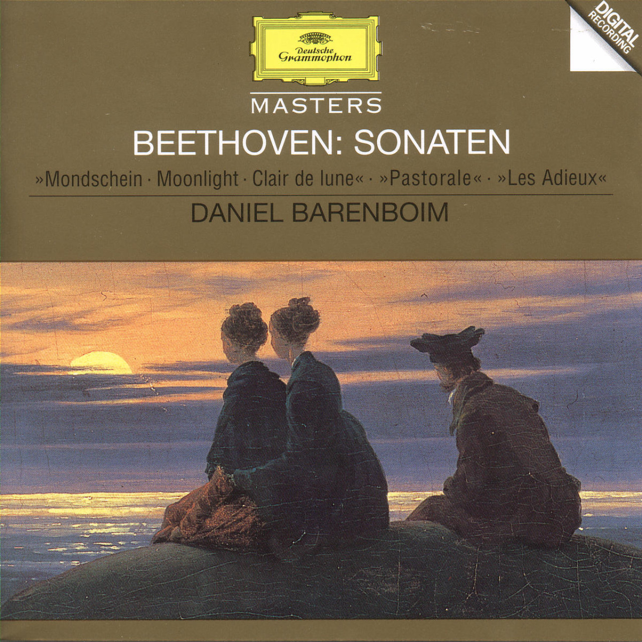 BEETHOVEN Klav.son.13 14 15 26 Barenboim | Deutsche Grammophon