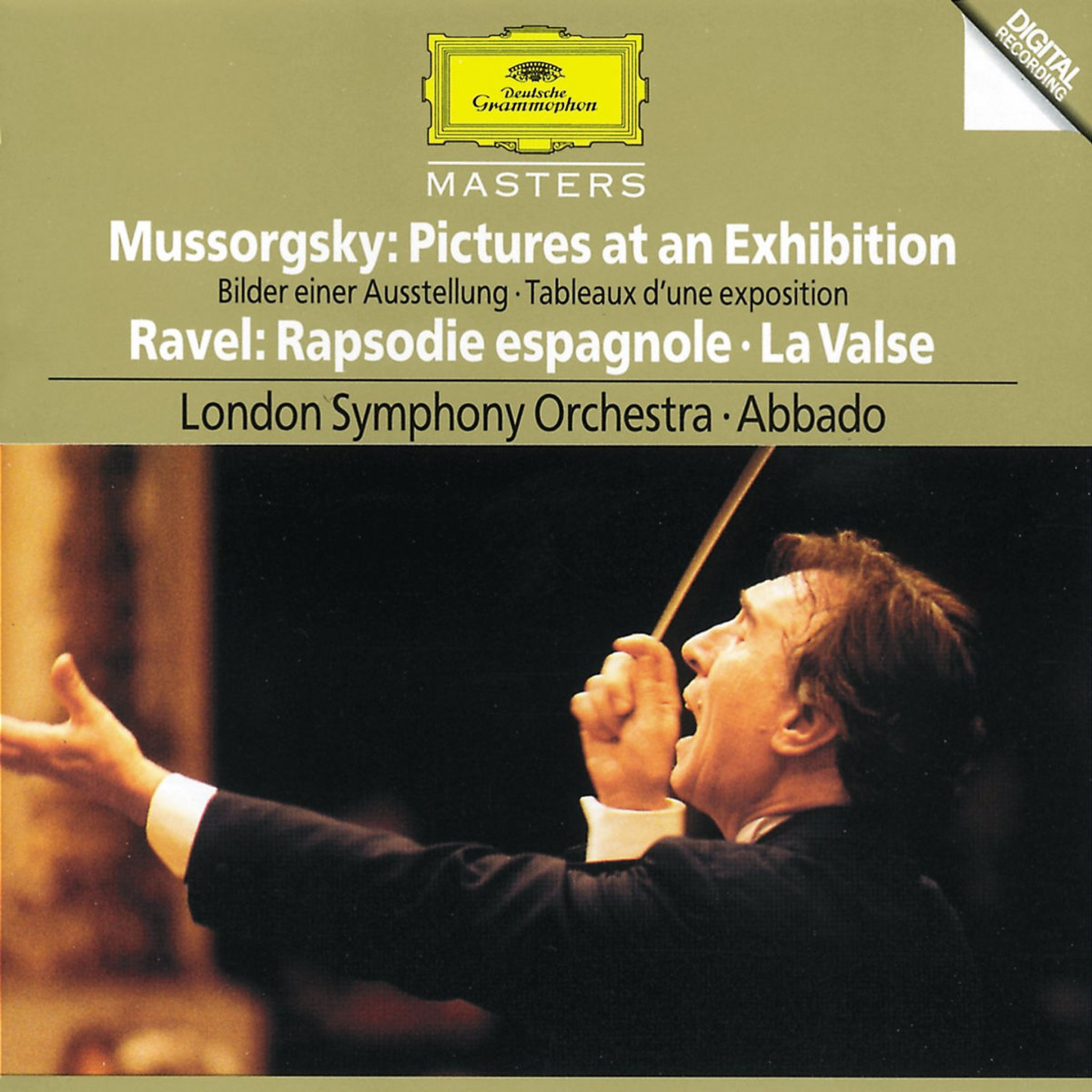 MUSSORGSKY Pictures at an Exhibition+RAVEL /Abbado