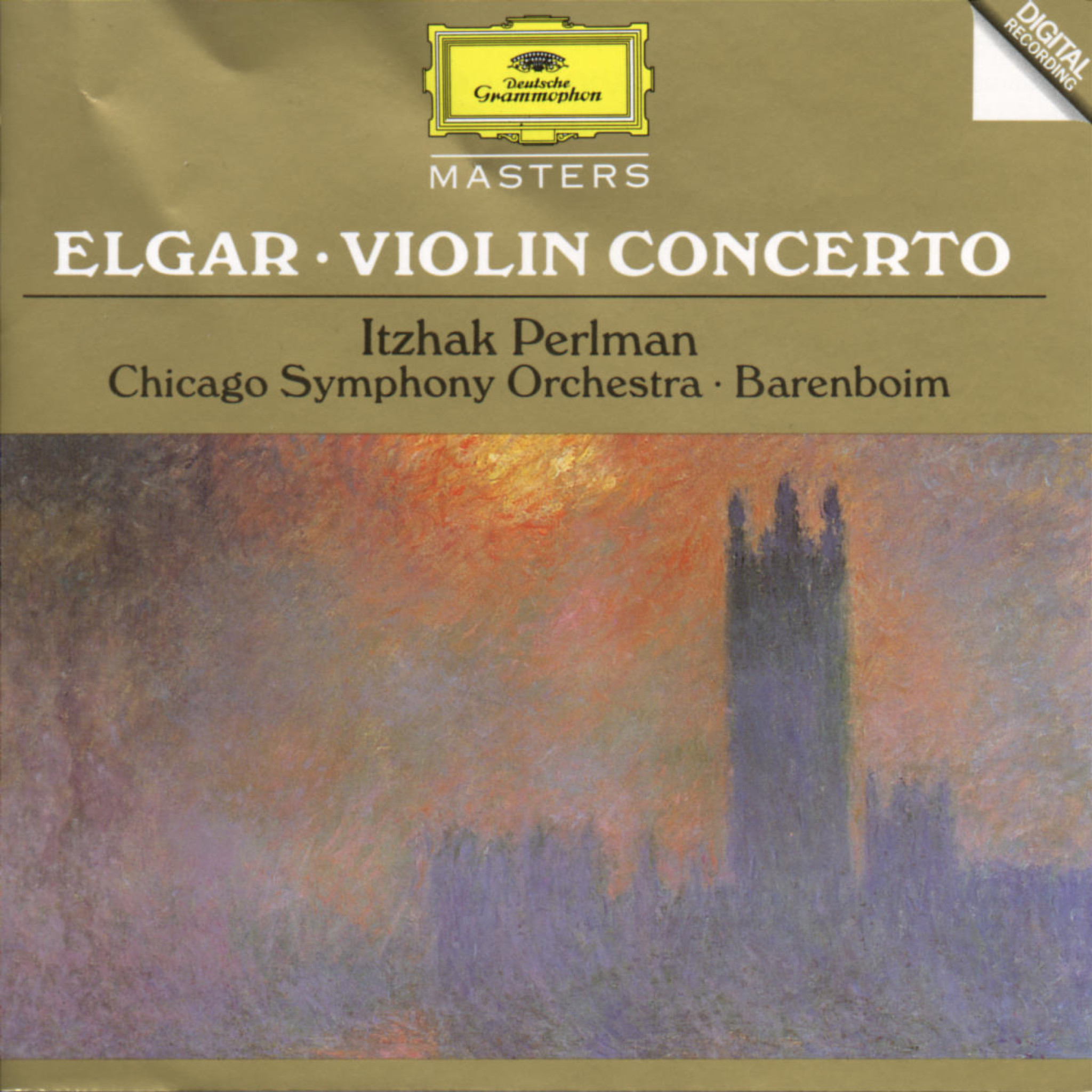 ELGAR Violin Concerto CHAUSSON Poème / Perlman