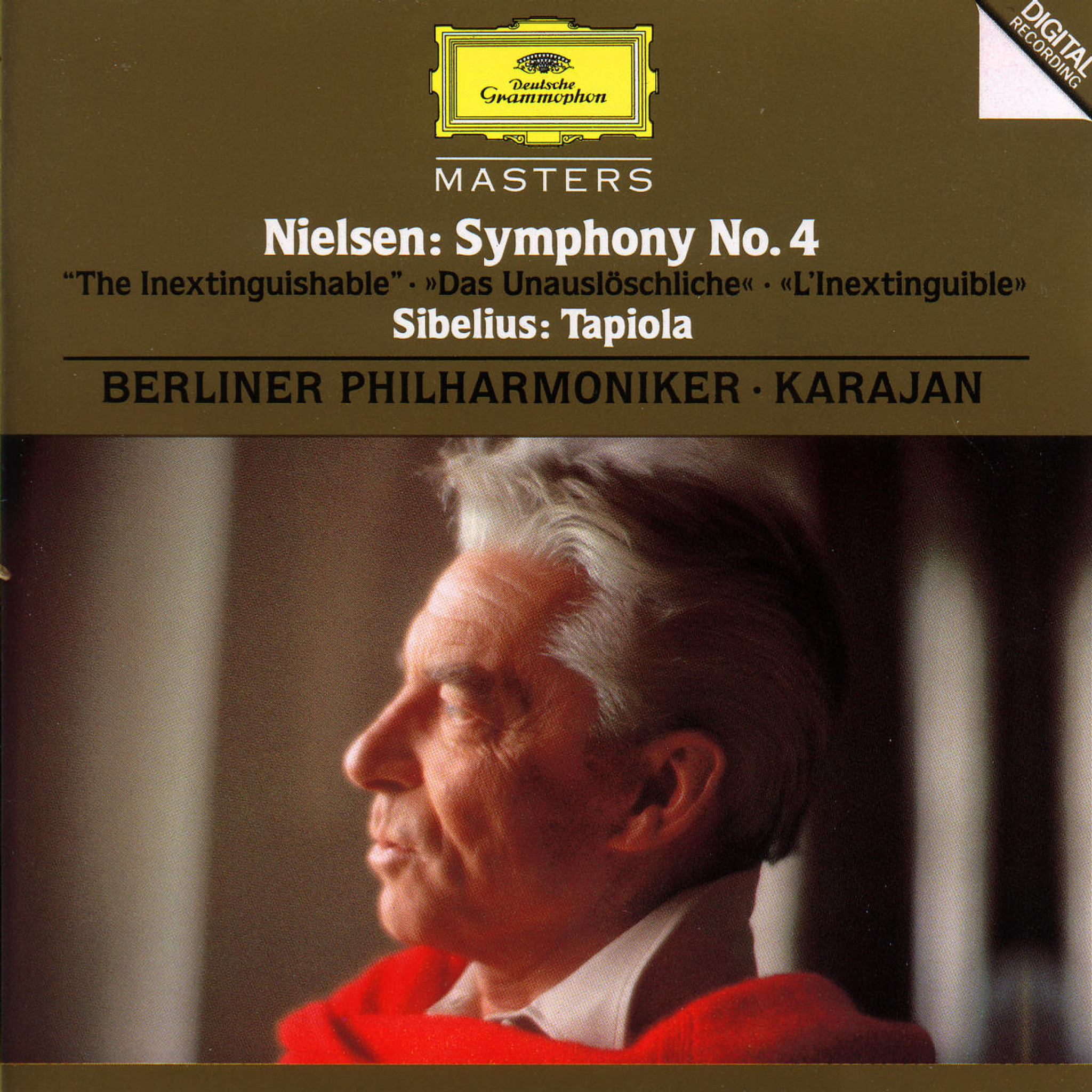 NIELSEN Symphonie No. 4 SIBELIUS Tapiola / Karajan