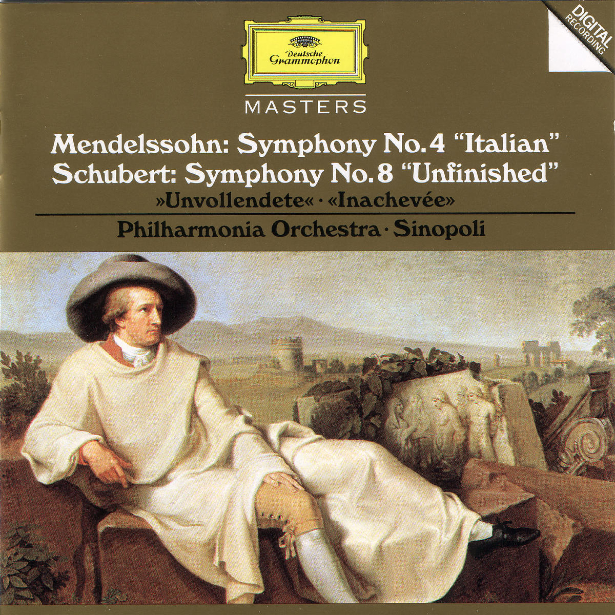 MENDELSSOHN, SCHUBERT Symphonies / Sinopoli