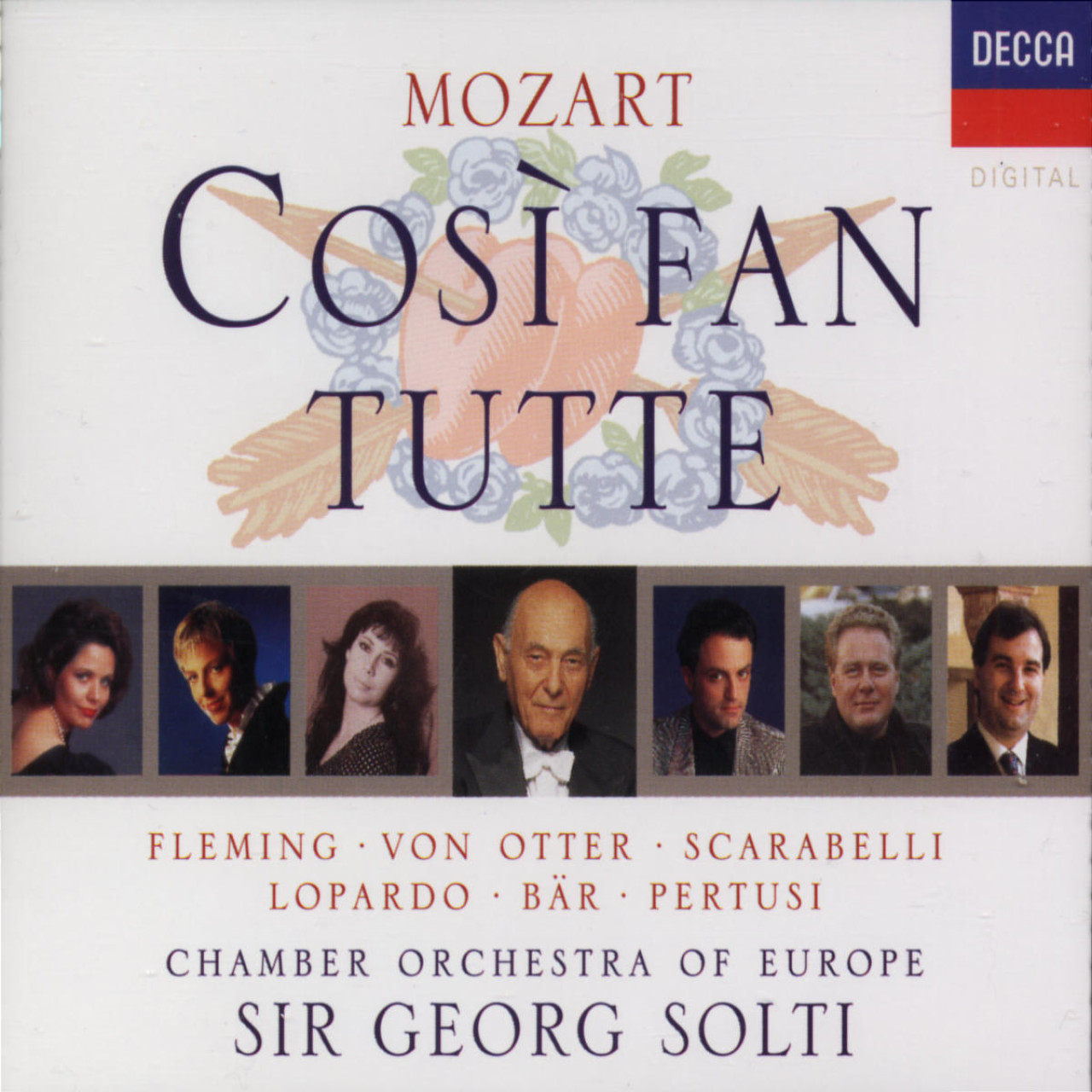 MOZART Così fan tutte Fleming/Von Otter/Scarabelli | Decca Classics