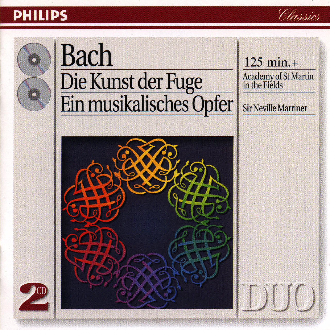 (CD)Art of the Fugue / Musical Offering／Bach、Stuttgarter Kammerorchster、Munchinger Neville Marriner, Academy of St. Martin-in-the-Fields