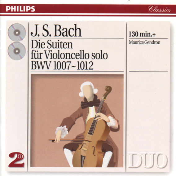 BACH 6 Cello Suites / Gendron | Deutsche Grammophon